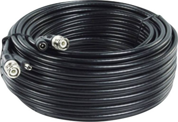 Produktbild: B & S Technology RG 59/20 BNC (sf) Strom, Video Verl&auml;ngerungskabel [1x DC-Buchse 5.5 mm, BNC-Stecker - 1x DC-Stecker 5.5 mm