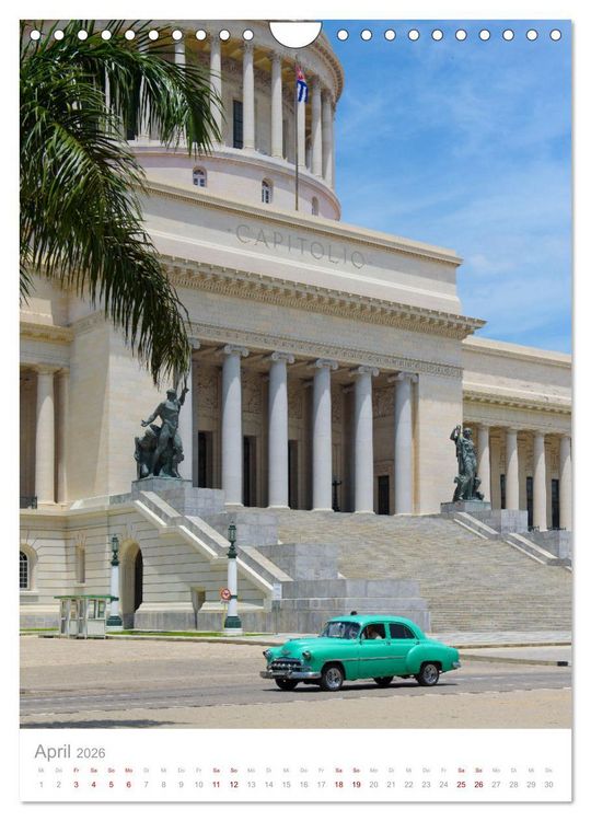 Produktbild: Old Cars of Cuba (Wandkalender 2026 DIN A4 hoch), CALVENDO Monatskalender