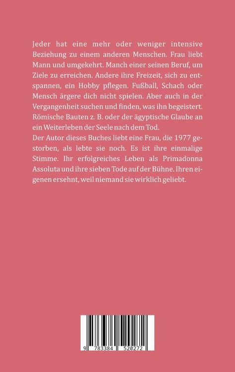 Produktbild: Die Callas und ich