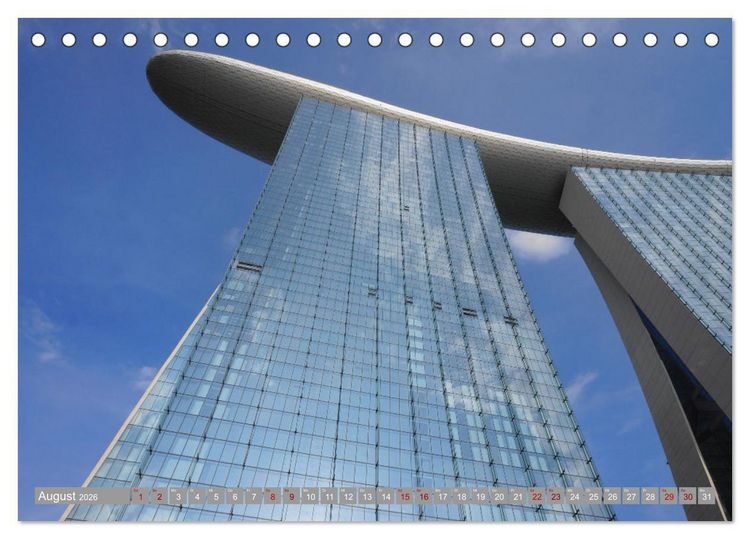 Produktbild: Beeindruckende Architektur erleben (Tischkalender 2026 DIN A5 quer), CALVENDO Monatskalender