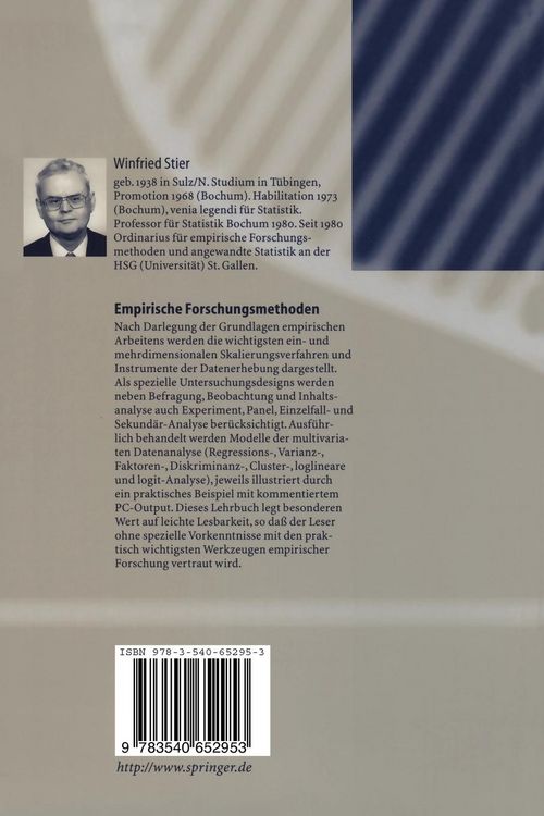 Produktbild: Empirische Forschungsmethoden