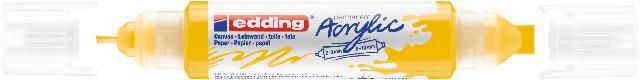 Produktbild: edding Acryl Double Liner 5400 verkehrsgelb 2-3mm/5-10mm