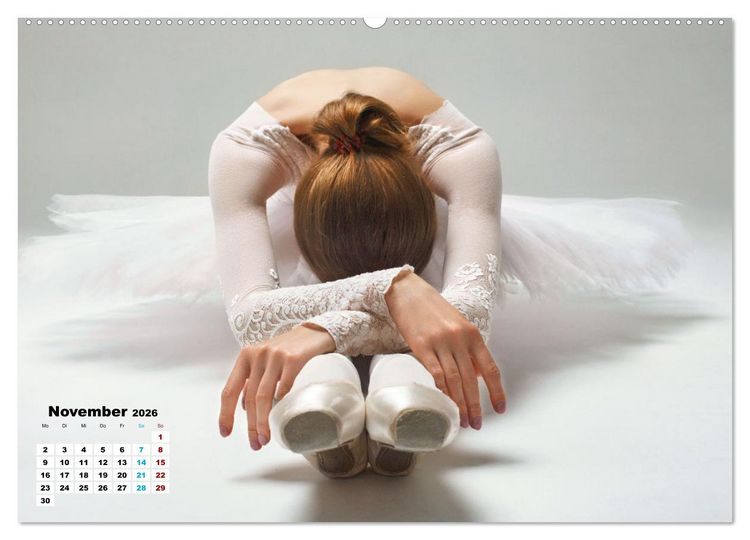 Produktbild: BALLETT - ein Hauch Magie (Wandkalender 2026 DIN A2 quer), CALVENDO Monatskalender