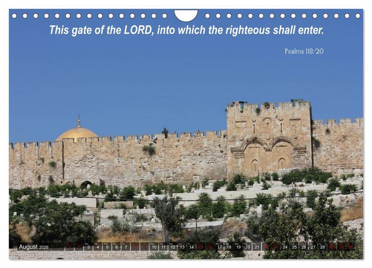 Produktbild: ISRAEL (Wall Calendar 2026 DIN A4 landscape), CALVENDO 12 Month Wall Calendar