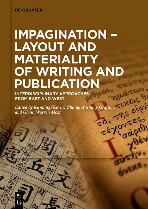 Produktbild: Impagination - Layout and Materiality of Writing and Publication