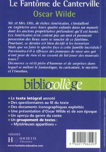 Produktbild: Le fant&ocirc;me de Canterville