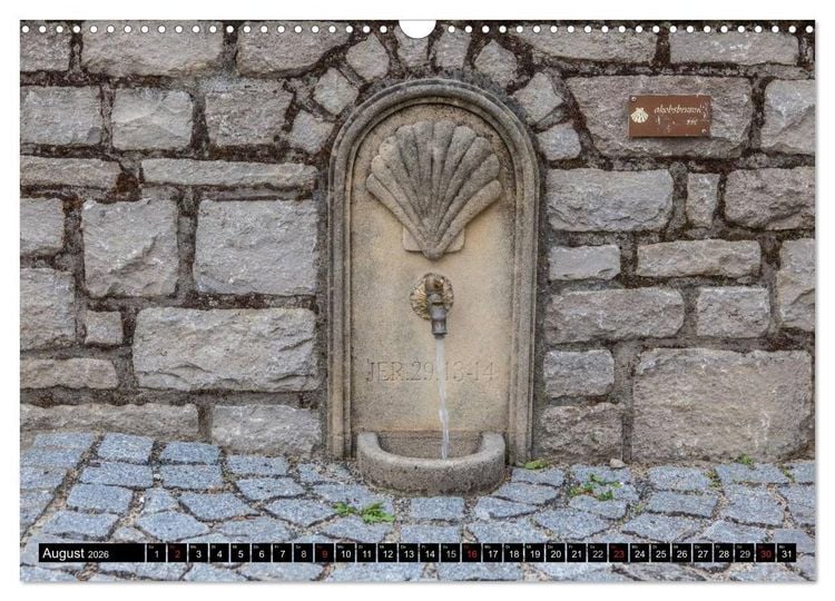 Produktbild: Jakobsweg Steigerwald (Wandkalender 2026 DIN A3 quer), CALVENDO Monatskalender