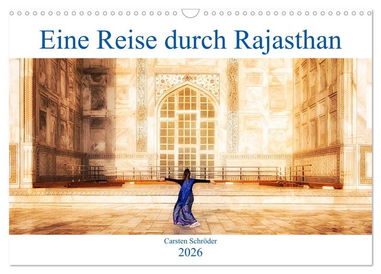 Produktbild: Eine Reise durch Rajasthan (Wandkalender 2026 DIN A3 quer), CALVENDO Monatskalender