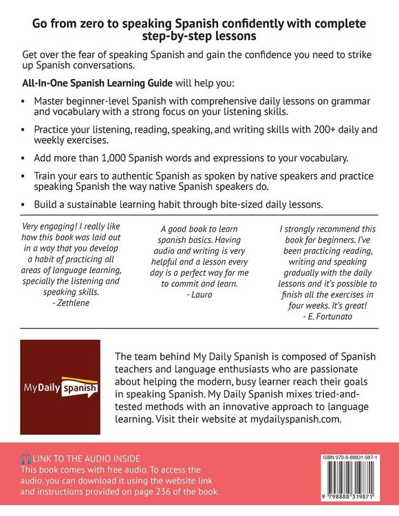 Produktbild: All-In-One Spanish Learning Guide