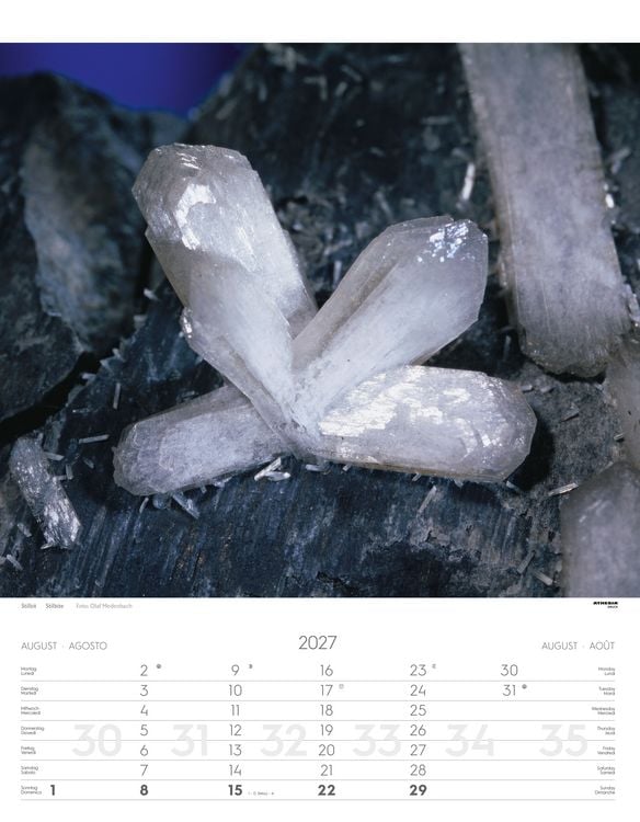 Produktbild: Mineralien Kalender 2027