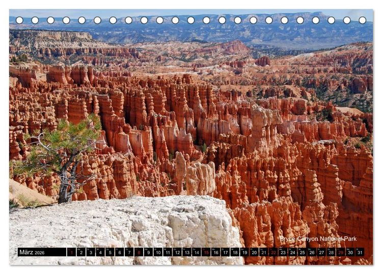 Produktbild: USA - Naturlandschaften des Wilden Westens (Tischkalender 2026 DIN A5 quer), CALVENDO Monatskalender