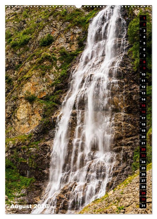 Produktbild: Wasserf&auml;lle. Beindruckende Schauspiele der Natur (Wandkalender 2026 DIN A2 hoch), CALVENDO Monatskalender