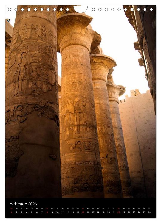 Produktbild: &Auml;gypten 2026 (Wandkalender 2026 DIN A4 hoch), CALVENDO Monatskalender