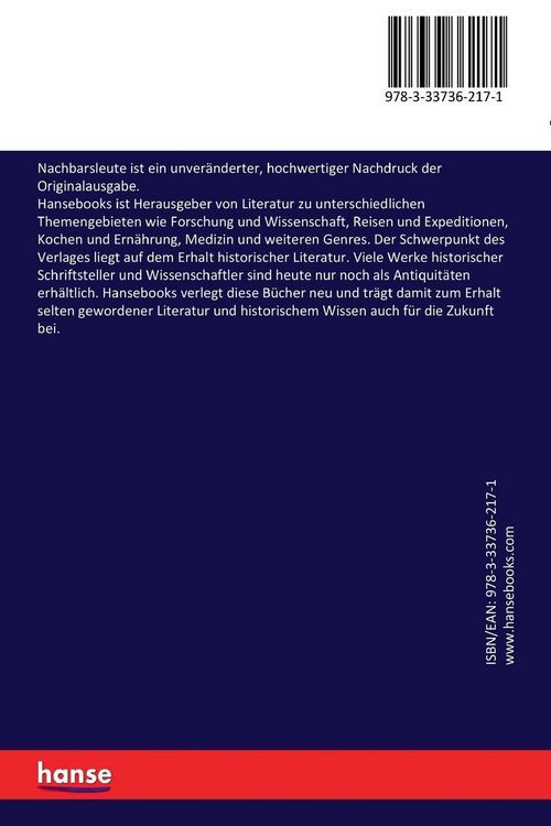 Produktbild: Nachbarsleute