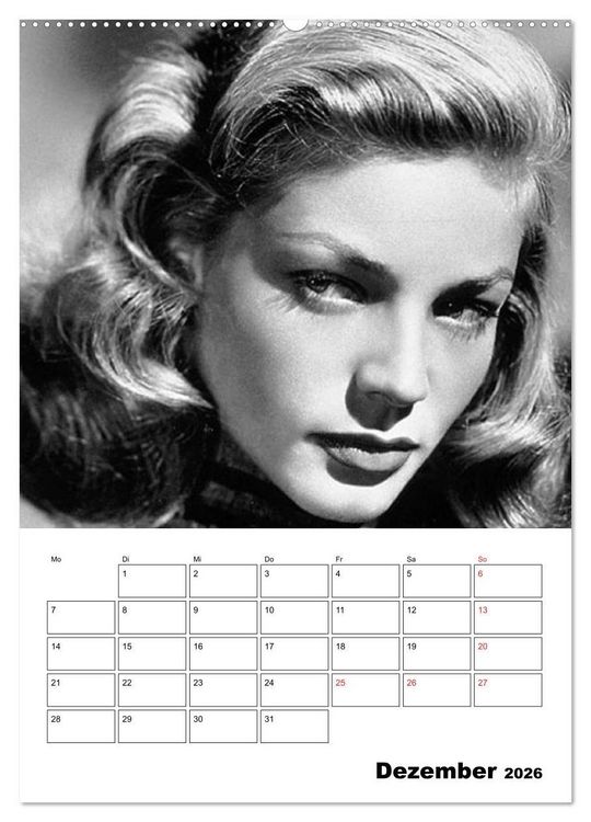 Produktbild: Legenden - Unvergessene Filmstars (hochwertiger Premium Wandkalender 2026 DIN A2 hoch), Kunstdruck in Hochglanz