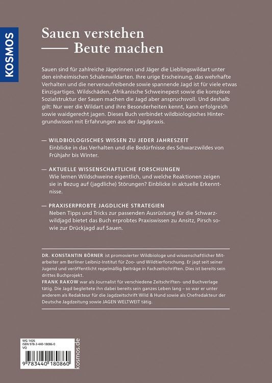 Produktbild: Auf Sauen jagen - mit Herz und Verstand