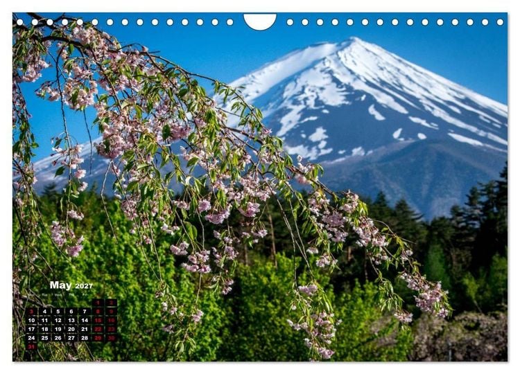 Produktbild: Amazing Fuji-San (Wall Calendar 2027 DIN A4 landscape), CALVENDO 12 Month Wall Calendar