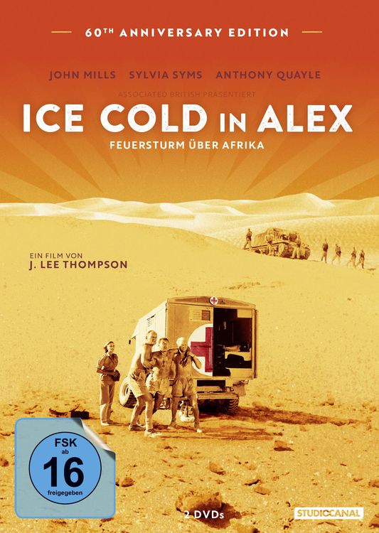 Produktbild: Ice Cold in Alex - Feuersturm &uuml;ber Afrika - Digital Remastered [2 DVDs]