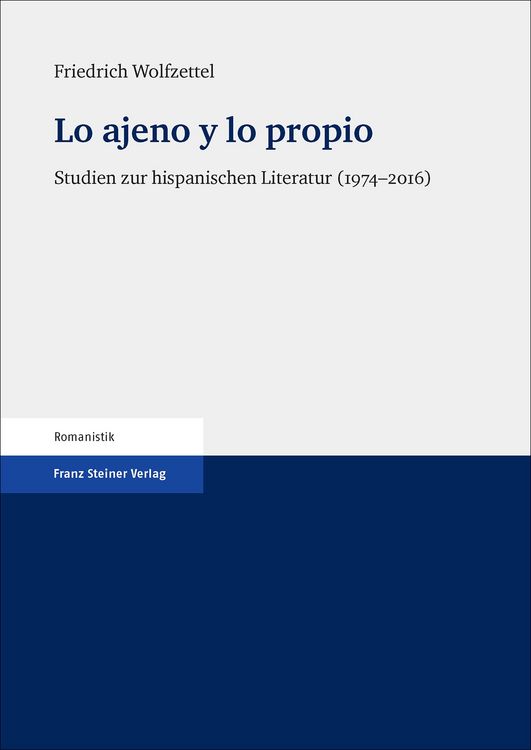 Produktbild: Lo ajeno y lo propio