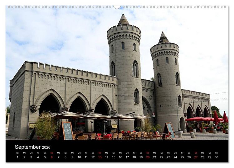 Produktbild: Potsdam 2026 (Wandkalender 2026 DIN A2 quer), CALVENDO Monatskalender