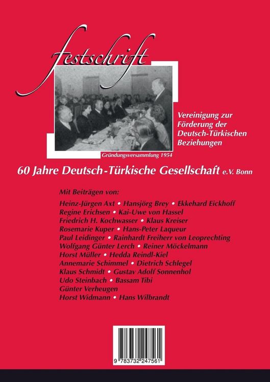 Produktbild: 60 Jahre Deutsch-T&uuml;rkische Gesellschaft
