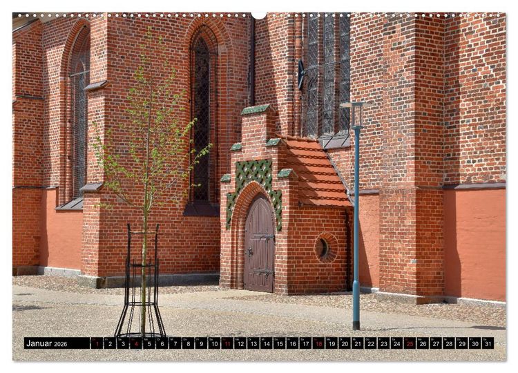 Produktbild: Grabow - Fachwerkstadt an der Elde (hochwertiger Premium Wandkalender 2026 DIN A2 quer), Kunstdruck in Hochglanz