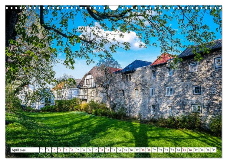 Produktbild: PADERBORN - Stadt an den Quellen (Wandkalender 2026 DIN A3 quer), CALVENDO Monatskalender