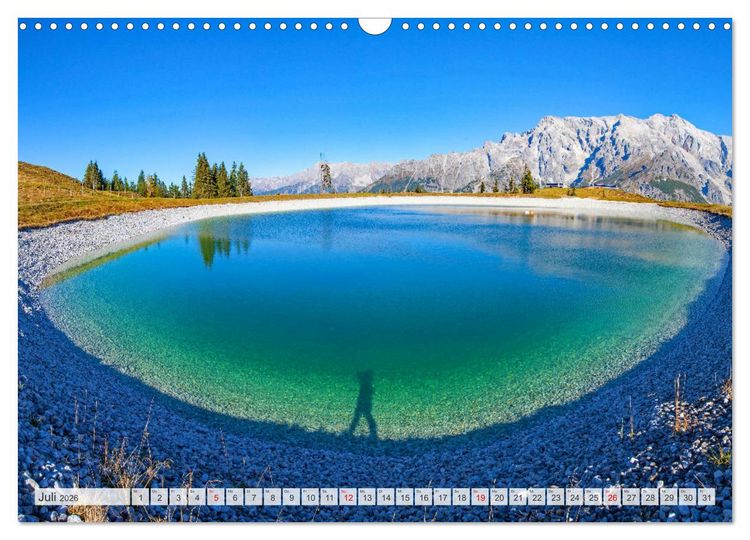 Produktbild: Es gr&uuml;&szlig;t M&uuml;hlbach am Hochk&ouml;nig (Wandkalender 2026 DIN A3 quer), CALVENDO Monatskalender