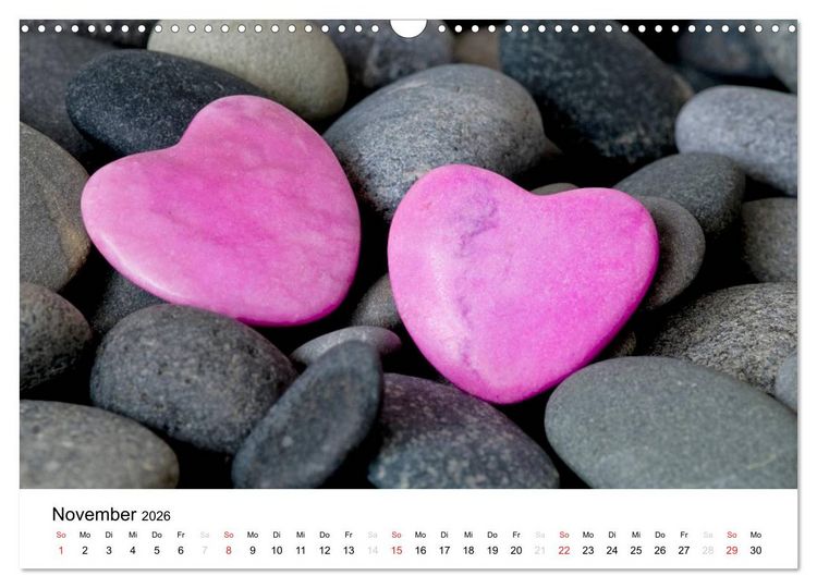 Produktbild: Mein Herz schl&auml;gt pink (Wandkalender 2026 DIN A3 quer), CALVENDO Monatskalender