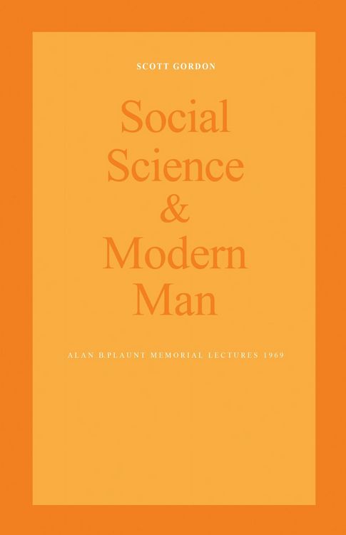 Produktbild: Social Science and Modern Man