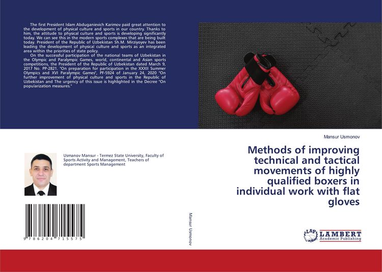 Produktbild: Methods of improving technical and tactical movements of highly qualified boxers in individual work with flat gloves