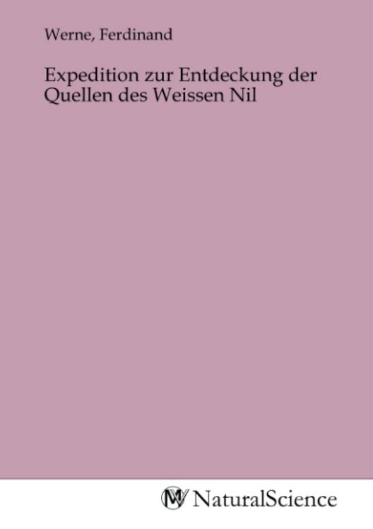 Produktbild: Expedition zur Entdeckung der Quellen des Weissen Nil