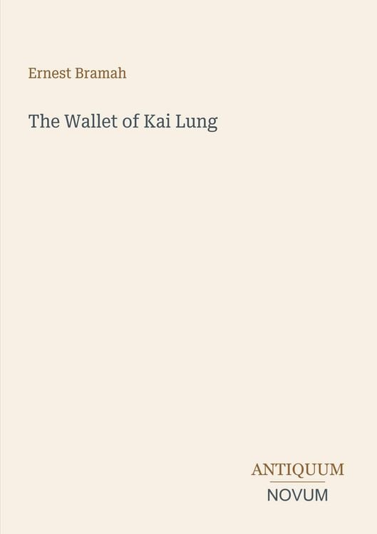 Produktbild: The Wallet of Kai Lung