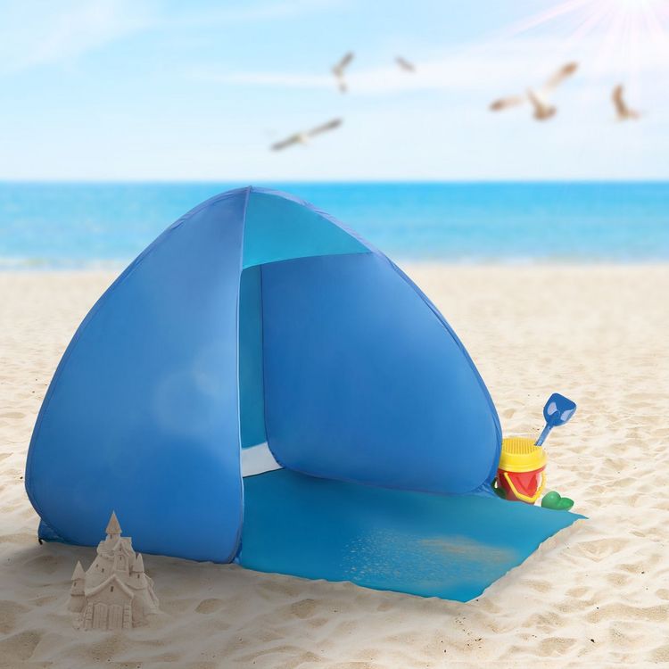 Produktbild: Idena Standzelt Popup blau 1,8x1,5x1,1m
