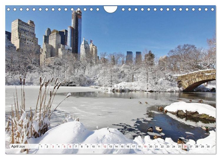 Produktbild: Winter. Zauberhafte Schneelandschaften (Wandkalender 2026 DIN A4 quer), CALVENDO Monatskalender