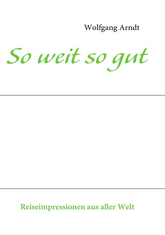 Produktbild: So weit so gut