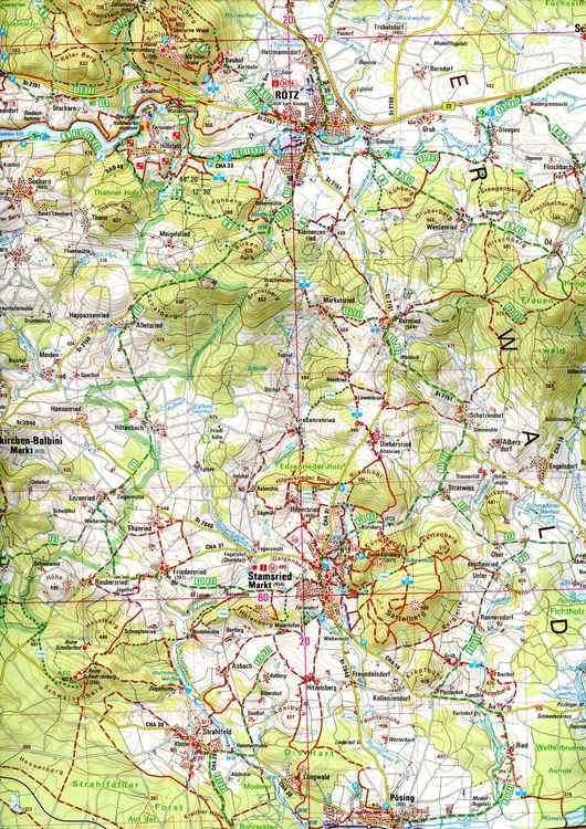 Produktbild: UK50-27 Naturpark Oberer Bayerischer Wald - &ouml;stlicher Teil