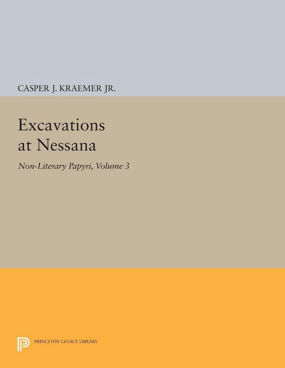 Produktbild: Excavations at Nessana, Volume 3