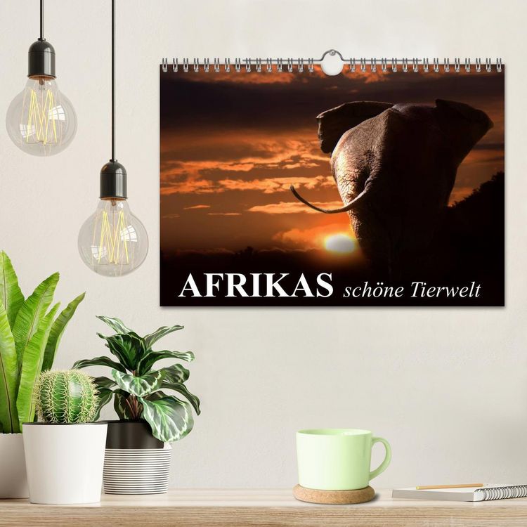 Produktbild: Afrikas sch&ouml;ne Tierwelt (Wandkalender 2026 DIN A4 quer), CALVENDO Monatskalender