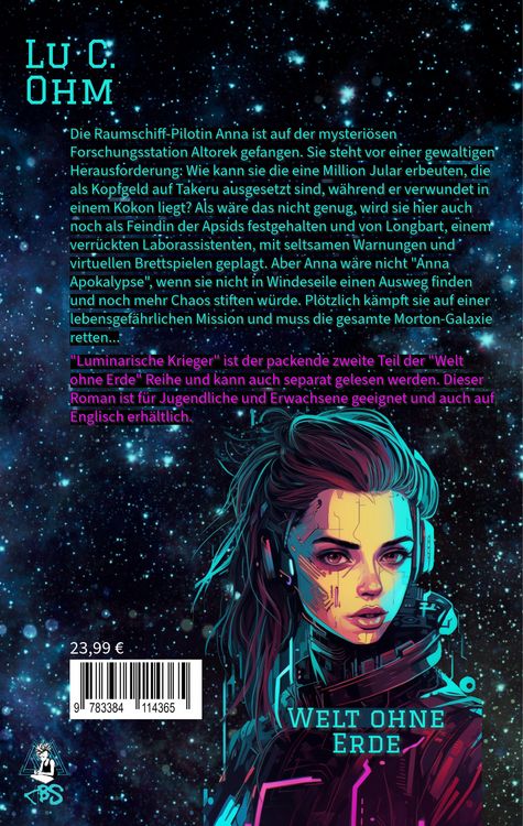 Produktbild: Luminarische Krieger - Band 2 von "Welt ohne Erde", auch separat lesbar