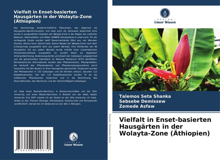 Produktbild: Vielfalt in Enset-basierten Hausg&auml;rten in der Wolayta-Zone (&Auml;thiopien)