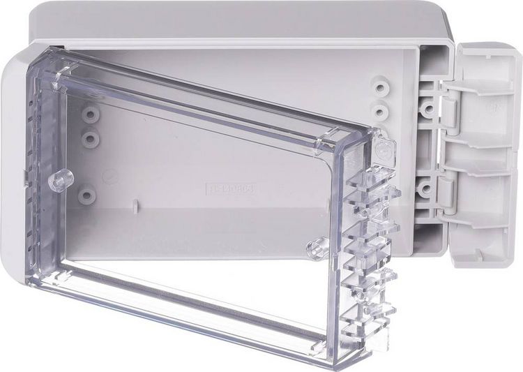 Produktbild: Bopla Bocube B 140806 PC-V0-G-7035 96023125 Outdoor-Geh&auml;use 80 x 151 x 60 Polycarbonat V0 Lichtgrau (RAL 7035) 1 St.