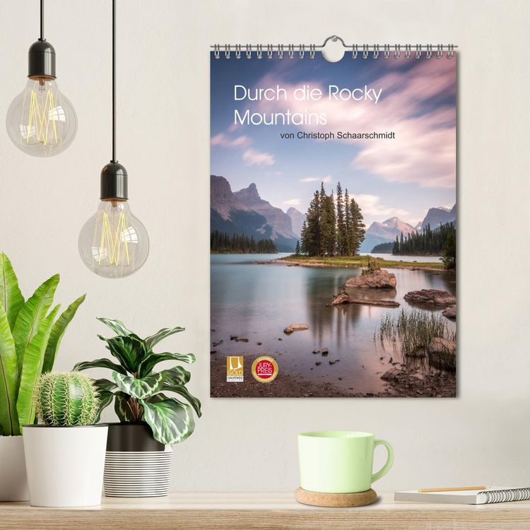 Produktbild: Die kanadischen Rockies (Wandkalender 2026 DIN A4 hoch), CALVENDO Monatskalender