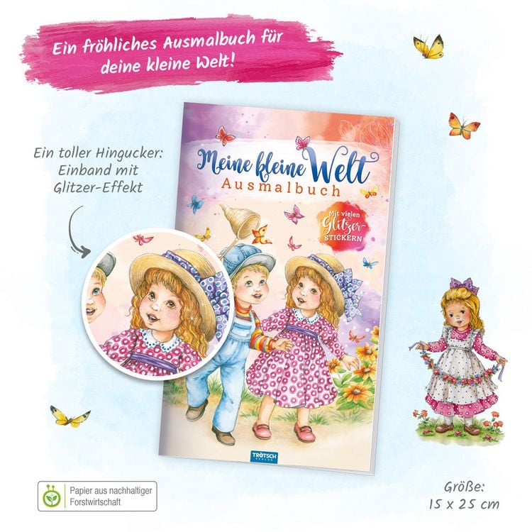 Produktbild: Meine kleine Welt - Ausmalbuch