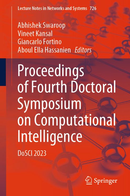 Produktbild: Proceedings of Fourth Doctoral Symposium on Computational Intelligence
