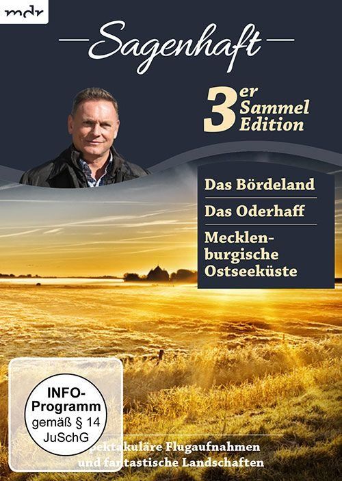 Produktbild: Sagenhaft - Das Oderhaff / Das B&ouml;rdeland / Mecklenburgische Ostseek&uuml;ste [3 DVDs]