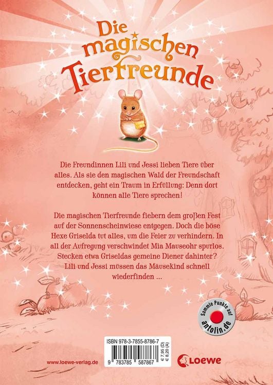 Produktbild: Die magischen Tierfreunde (Band 2) - Rettung f&uuml;r Mia Mauseohr