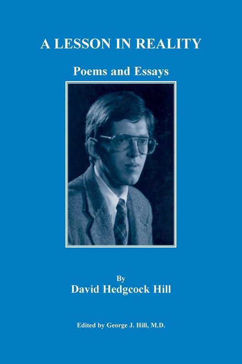 Produktbild: A Lesson in Reality. Poems and Essays