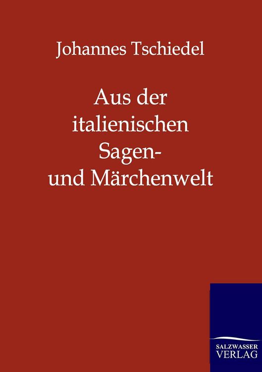 Produktbild: Aus der italienischen Sagen- und M&auml;rchenwelt