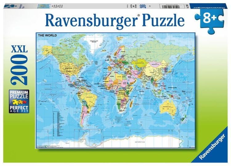 Bild vom Artikel Puzzle Ravensburger Die Welt 200 Teile XXL vom Autor 